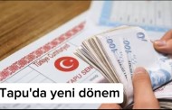 Tapu’da yeni dönem